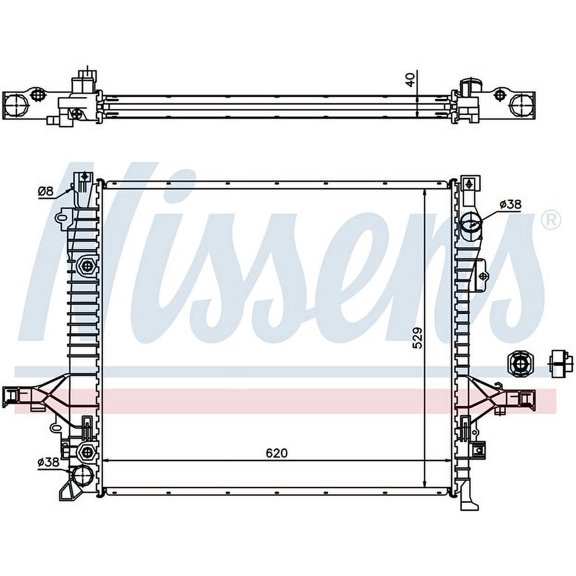 Nissens 65613A Radiator