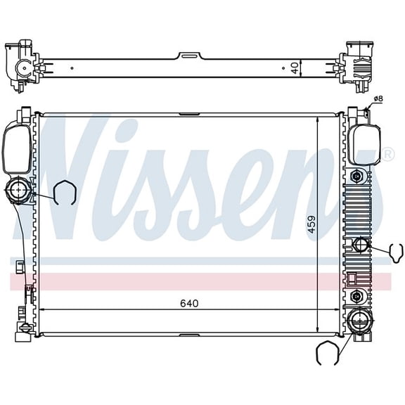 Nissens 67107A Radiator