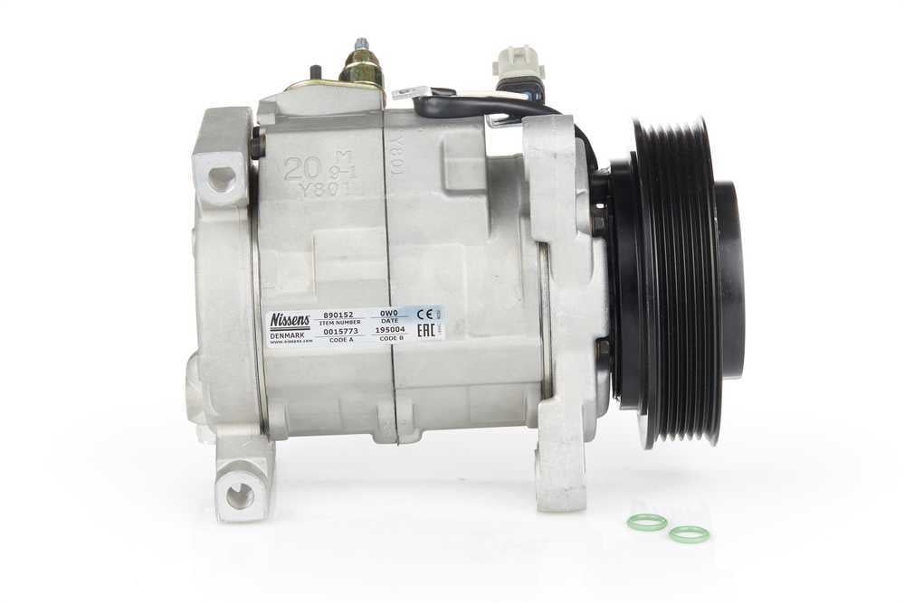 Nissens 890152 10S20H Compressor with Clutch