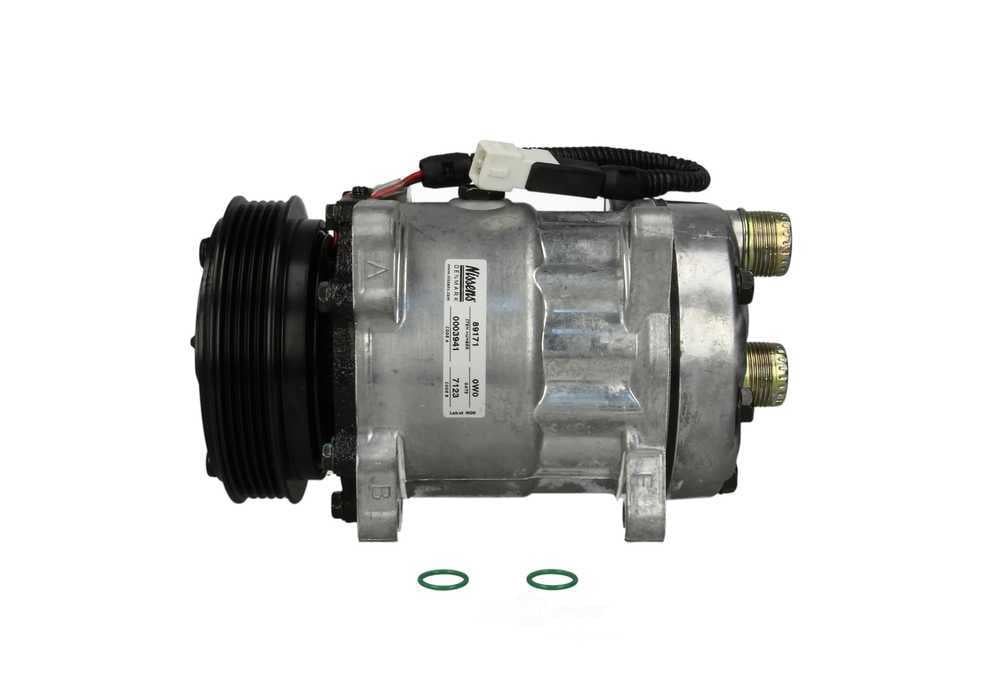 Nissens 89171 SD709 Compressor with Clutch