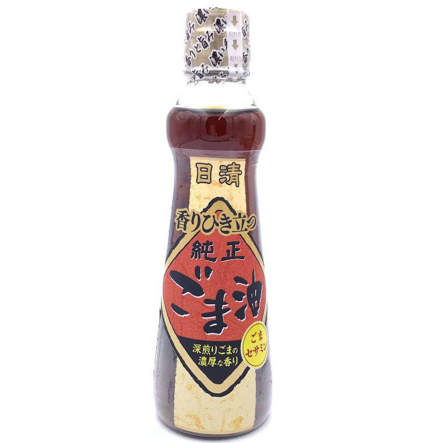 Nisshin Oillio Junsei Kaori Hikitatsu Goma Pure Sesame Oil  8.81oz/250g日清纯正芝麻油