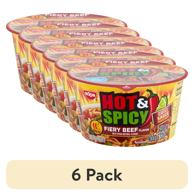 https://i5.walmartimages.com/seo/Nissin-Bowl-Noodles-Hot-Spicy-Beef-Flavor-Ramen-Noodle-Soup-3-28-Oz-6-pack_1f5ecd73-05bd-4b32-8355-421aed8f01a0.b06e4ada5ea7fad7a898e6123d5b7867.jpeg?odnHeight=768&odnWidth=768&odnBg=FFFFFF