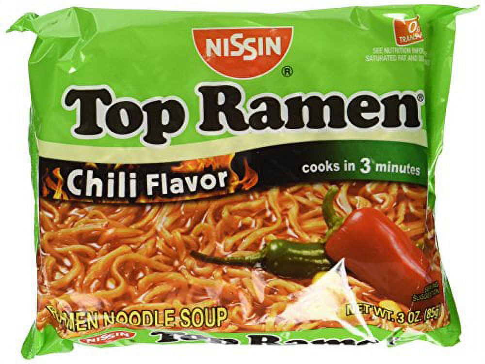 Nissin Chili Flavor Instant Soup, 3 Oz (Pack of 20)