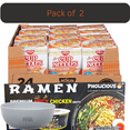 thumbnail image 1 of Nissin Cup Noodles, Chicken Flavor 2.25 oz., 24 ct. & PhoLicious Spicy Chicken Ramen, 4.1 oz., 4 pk. with bowl by OMA, 1 of 7