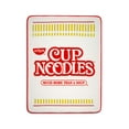 thumbnail image 1 of Nissin Cup Noodles Logo Microplush Throw Blanket | 45 x 60 Inches, 1 of 7