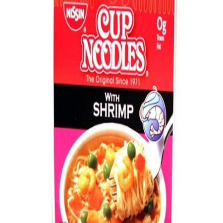 Nissin Cup Noodles with Shrimp (Pack of 3)