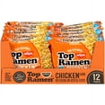 thumbnail image 1 of Nissin Foods Top Ramen Noodle Soup, Chicken Flavor, 3 oz Bag, Shelf-Stable, 12-Pack, 1 of 9
