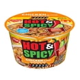 thumbnail image 1 of Nissin Hot and Spicy Ramen Noodle Soup Bowl, Chicken Flavor, 3.32 oz., 12 pk., 1 of 1