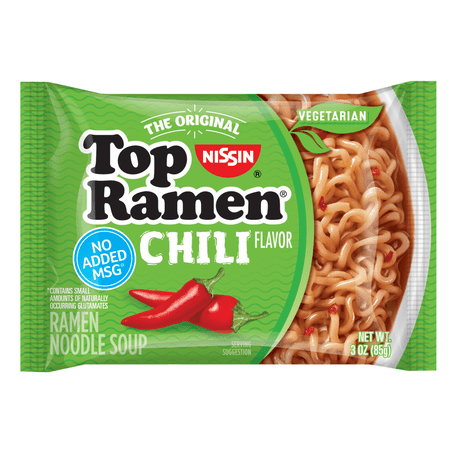 Top Ramen Noodles Chili Flavor 3 oz.