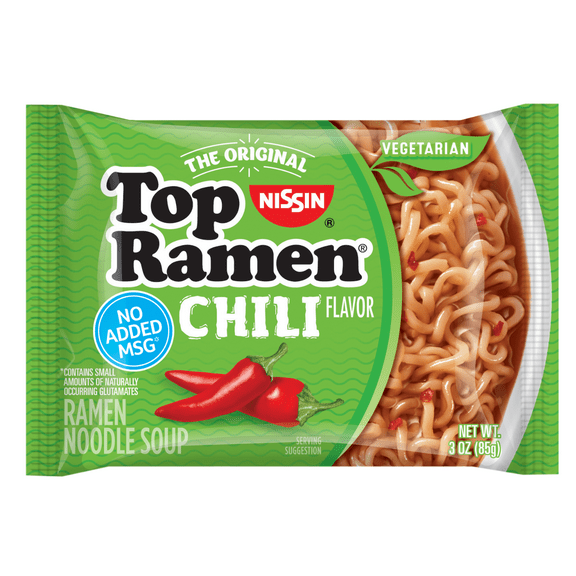 Top Ramen Noodles Chili Flavor 3 oz.