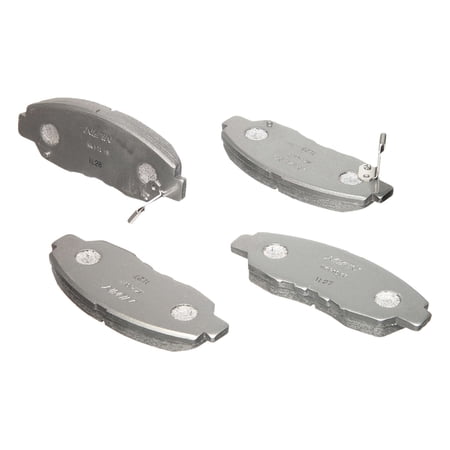 Nissin Silver Sport Brake Pad Set, Performance - w/o Shims Fits select: 2001-2002 HONDA CIVIC, 2003-2005 HONDA CIVIC LX