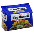 thumbnail image 1 of Nissin The Original Top Ramen Soy Sauce Flavor Ramen Noodle Soup, 3 oz, 6 count, 1 of 8