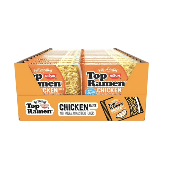 Nissin Top Ramen, Chicken, 24 pk.