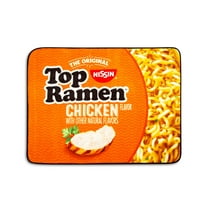 Nissin Top Ramen Chicken Flavor Microplush Throw Blanket | 45 x 60 Inches