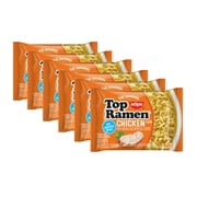 Nissin Top Ramen Chicken Flavor Ramen Noodle Soup - 6 ct