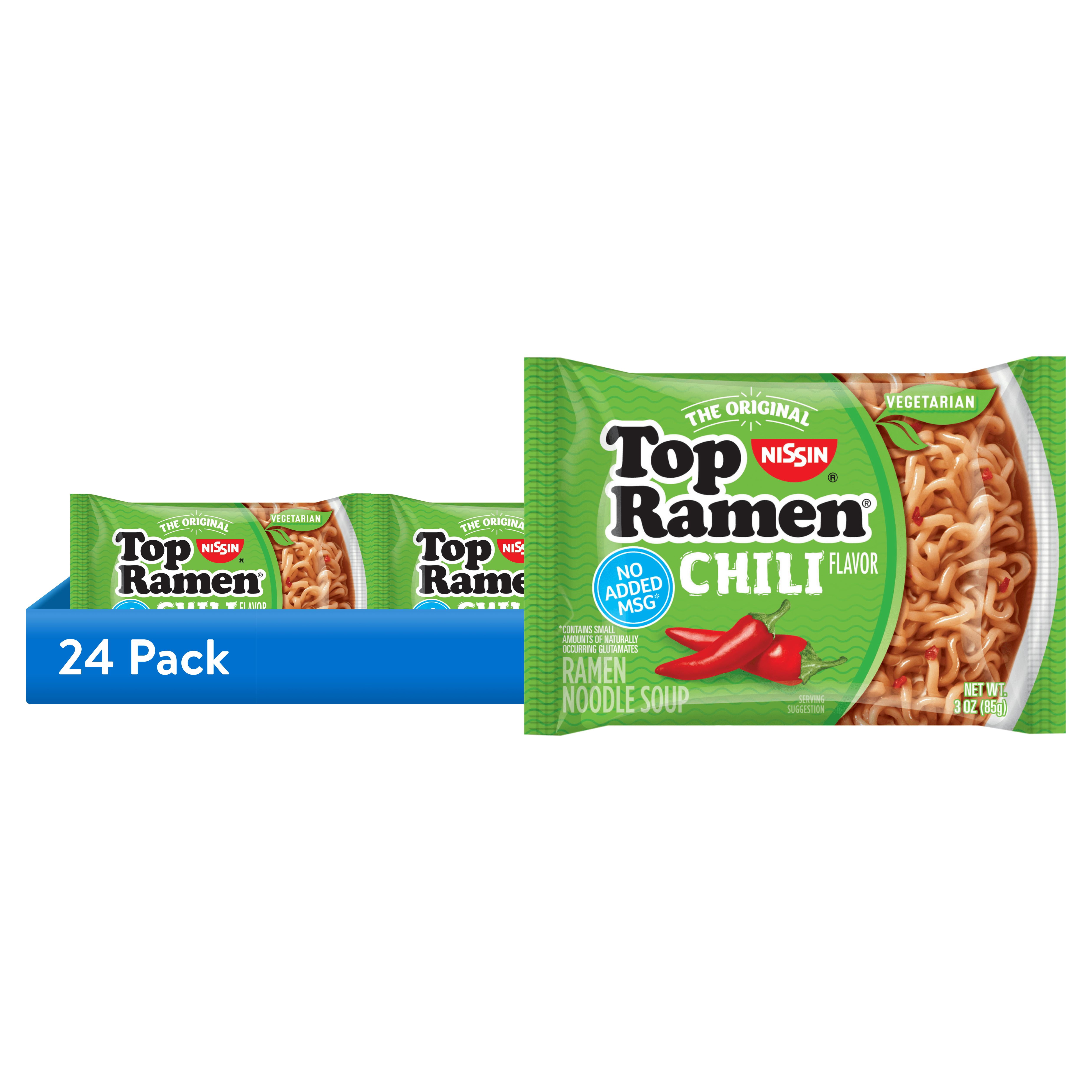 (24 pack) Top Ramen Noodles Chili Flavor 3 oz.