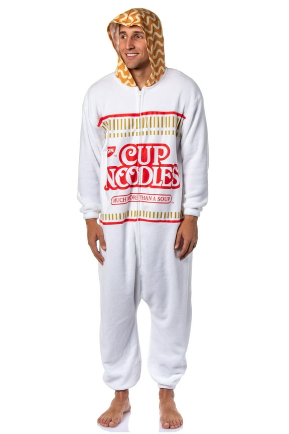 Nissin Top Ramen Cup Noodles Costume Pajama One Piece Kigurumi Union Suit