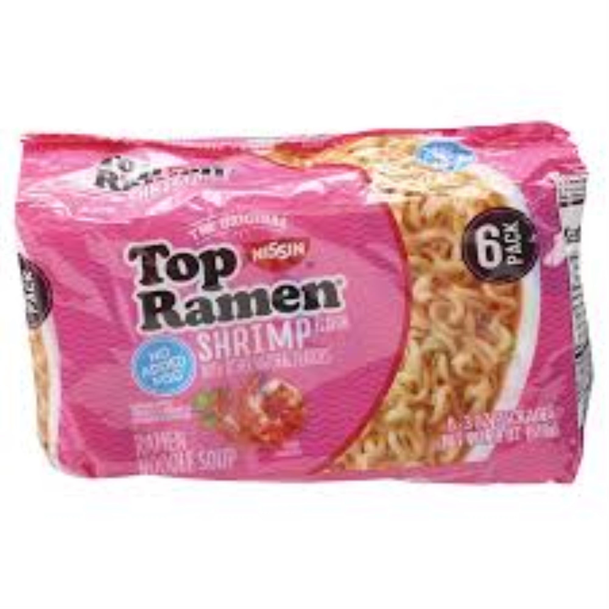 Nissin Top Ramen The Original Shrimp Flavor Ramen Noodle Soup, 18 oz