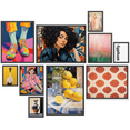 thumbnail image 1 of Nistio® Colorful Eclectic Decor, Boho Maximalist Wall Prints, Eclectic Home Decor, Funky Eclectic Poster Set, Eclectic Wall Decor, Set of 10 (Unframed), 1 of 4