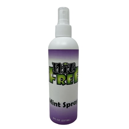 Nit Free Head Lice Spray (Peppermint, 8-Ounce)