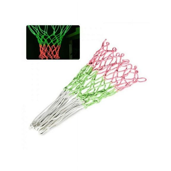 Nite Hoops Glowing Luminous Nylon Braided Basketball Net Outdoor Sport