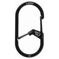 thumbnail image 1 of Nite Ize 102519 No. 2 Carabiners&#44; Black - Pack of 2, 1 of 5