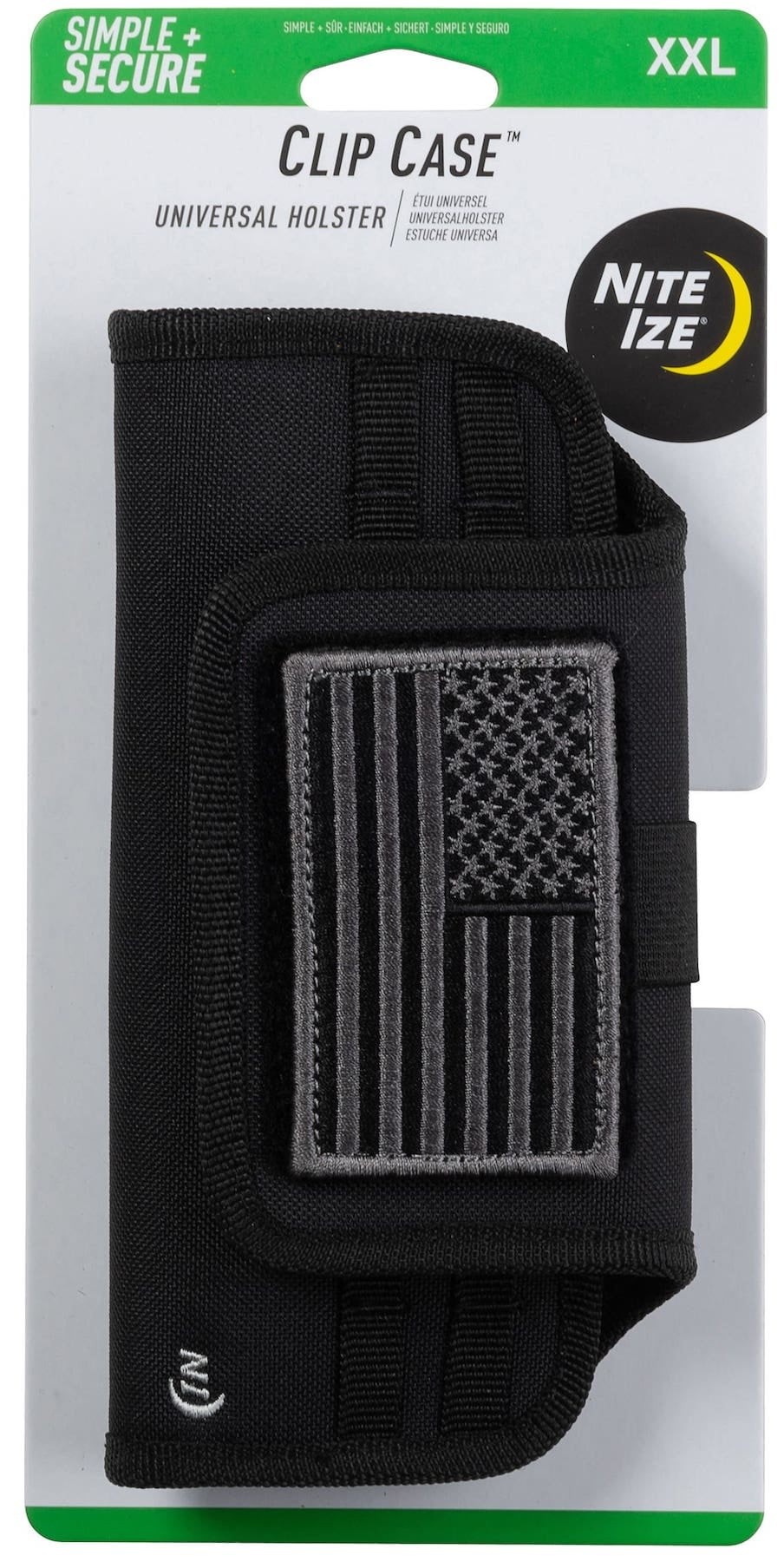 Nite Ize 3010757 Cell Phone Case with Clip for Universal, Black - 2XL