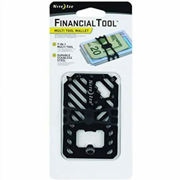 Nite Ize Universal Black 7 In 1 Multi Tool Wallet
