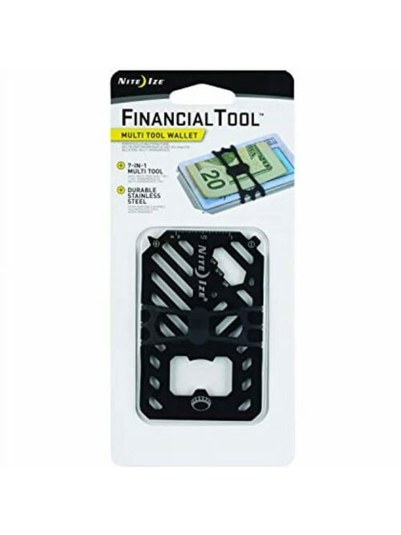 Universal Black 7 In 1 Multi Tool Wallet