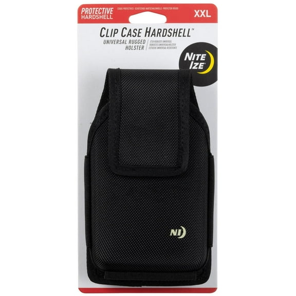 Nite Ize Clip Case Hardshell Holster XXL Black