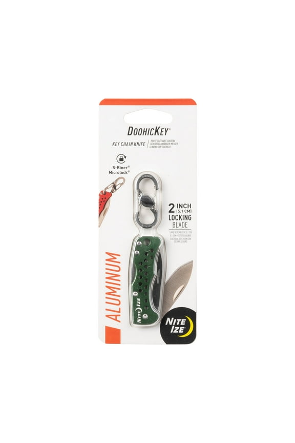 DoohicKey Key Chain Knife Green