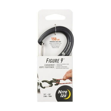 Nite Ize Figure 9® Carabiner Rope Tightener - Large - Black