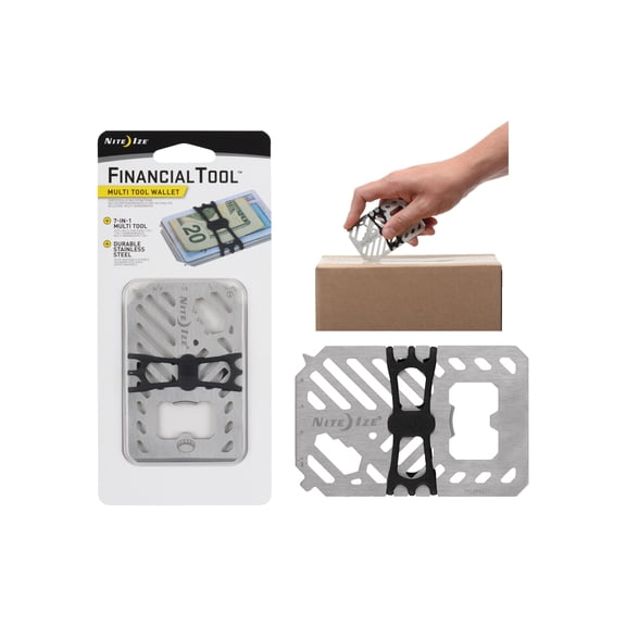 Nite Ize Financial Tool 7-In-1 Multi-Tool - Pack of 6
