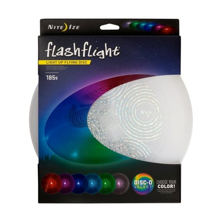 Nite Ize Flashflight LED Disc Golf Disc-O-Select Driver Light-Up Frisbee Golf