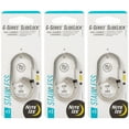 thumbnail image 1 of Nite Ize G-Series SlideLock Dual Chamber Carabiner - Key Holder & Organizer with SlideLock - Heavy-Duty Carabiner Clip for Car Keys, Keychain Accessories & More - Size 3, Stainless Steel (3 Pack), 1 of 7
