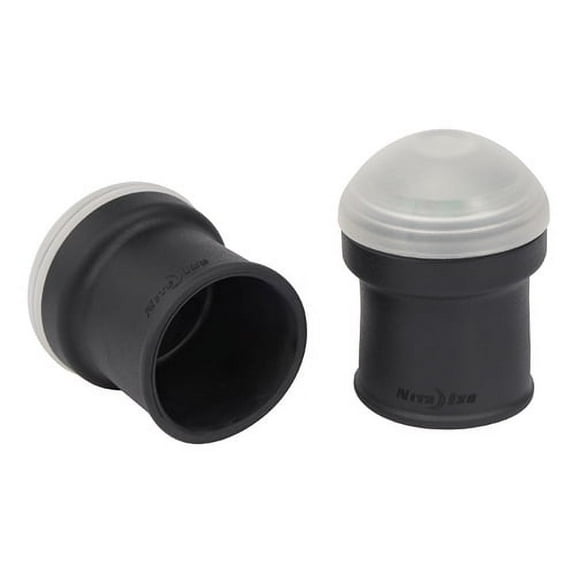 Nite Ize Griplit Led Bike Handlebar Grip Lights, Visibility + Safety Bike Light, 2 Pack, Red Led