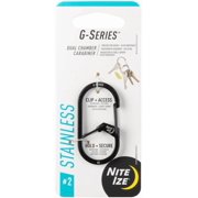 Nite Ize G-Series Dual Chamber Carabiner #2 - Black