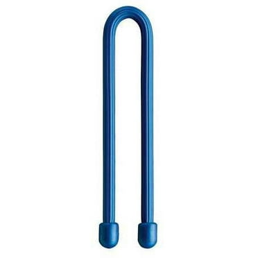 Nite Ize Original Gear Tie, Reusable Rubber Twist Tie, , 6-Inch, Blue, 2 Pack