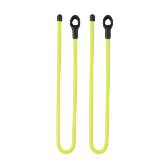 Nite Ize Gear Tie Loopable Twist Tie 12 in. - 2 pack - Neon Yellow