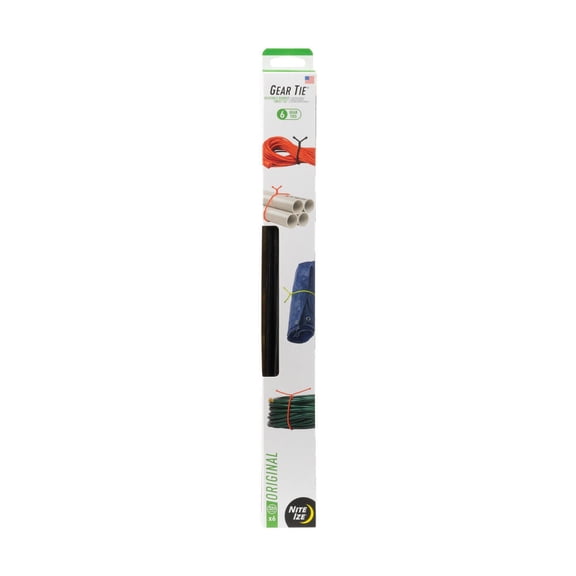 Nite Ize Gear Tie Propack, 32", 6-Pack