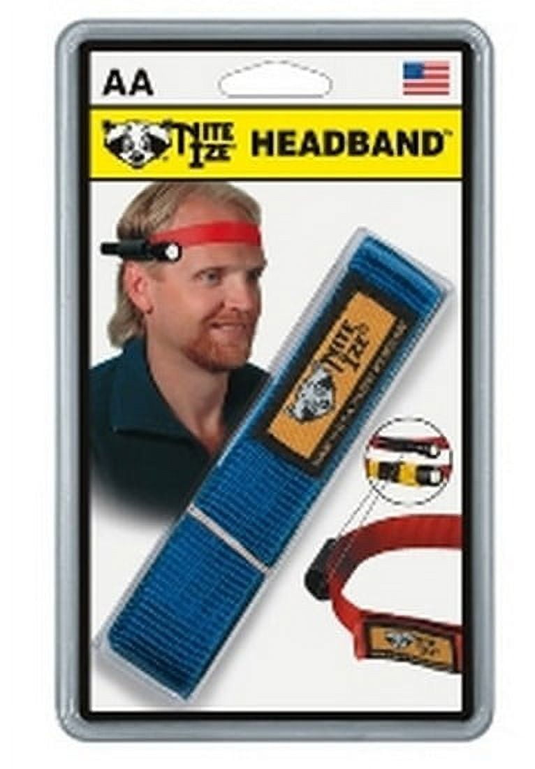 Nite Ize Headband Flashlight Holder Black