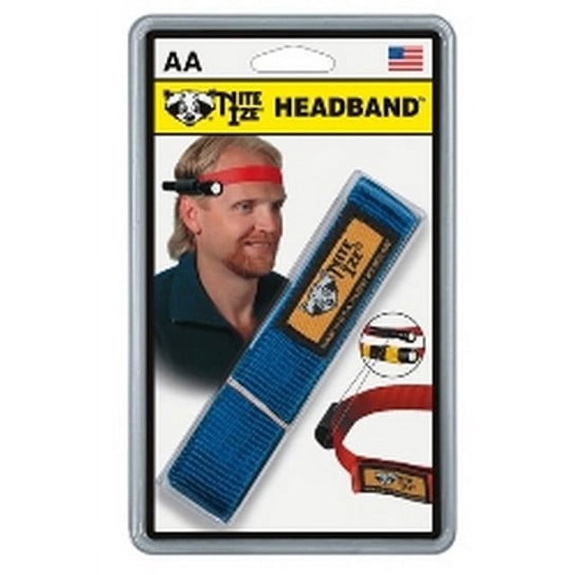 Nite Ize Headband Flashlight Holder Black