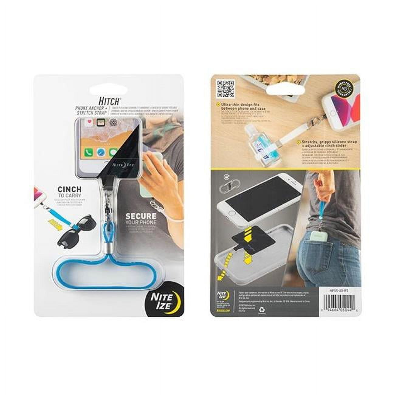 Nite Ize Hitch Phone Anchor + Stretch Strap - Blue - Walmart.com