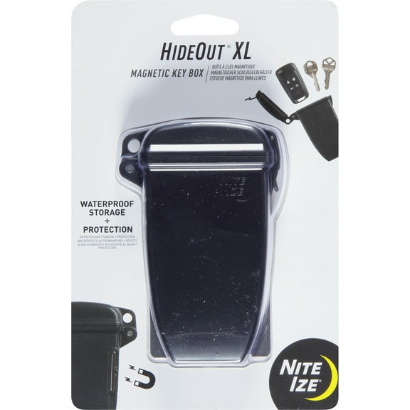 Nite Ize KBXL-01-R7 Waterproof Key and Fob Hider, XL, Black