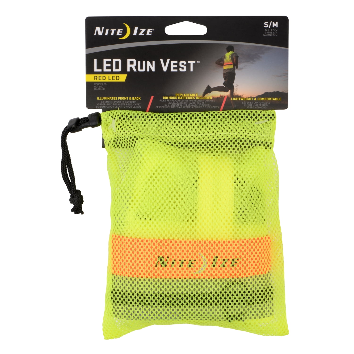 Nite Ize LED Run Vest Small/Medium - Walmart.com