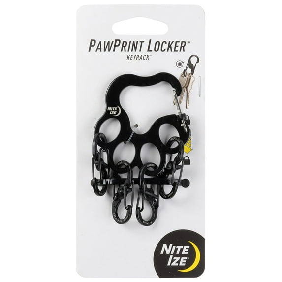Nite Ize PawPrint Locker Stainless Steel KeyRack
