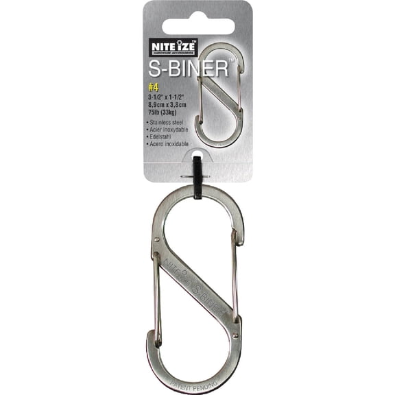 Nite Ize S-Biner S-Clip Key Ring - Single Pack