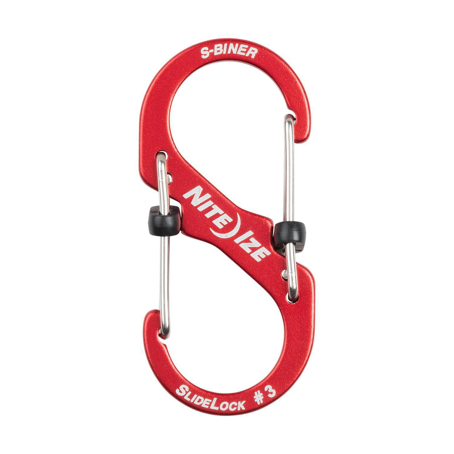 Nite Ize SlideLock Carabiner, Aluminum - 3 carabiners