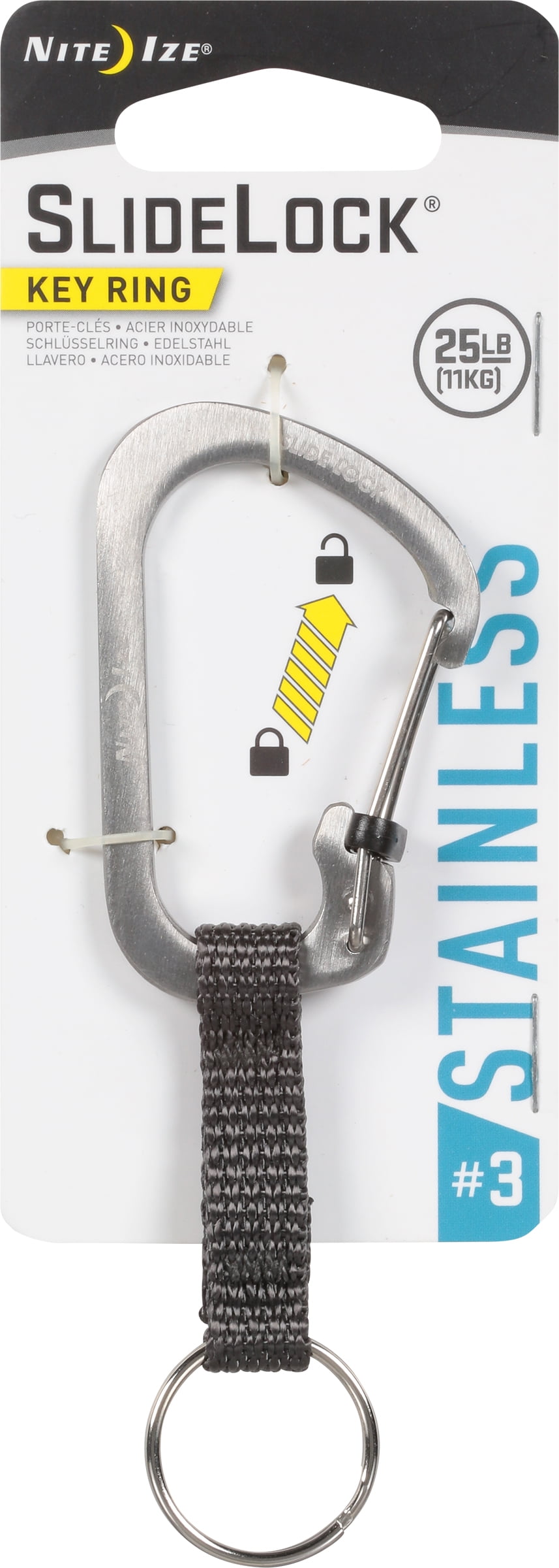 Nite Ize SLIDELOCK KEY RING