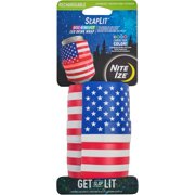 Nite Ize SlapLit Rechargeable Patriotic LED Drink Wrap Disc-O Select Color
